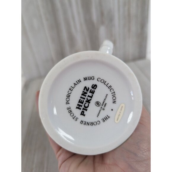 The Corner Store Porcelain Mug Collection Heinz Pickles Franklin - Picture 3 of 5